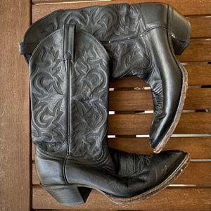 Cowboy Core-Vintage J. Chisholm Cowgirl Boots-tagged 7 M